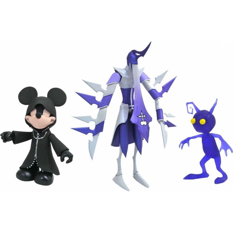 Figura Kingdom Hearts II: Mickey Mouse, Asesino & Sombra